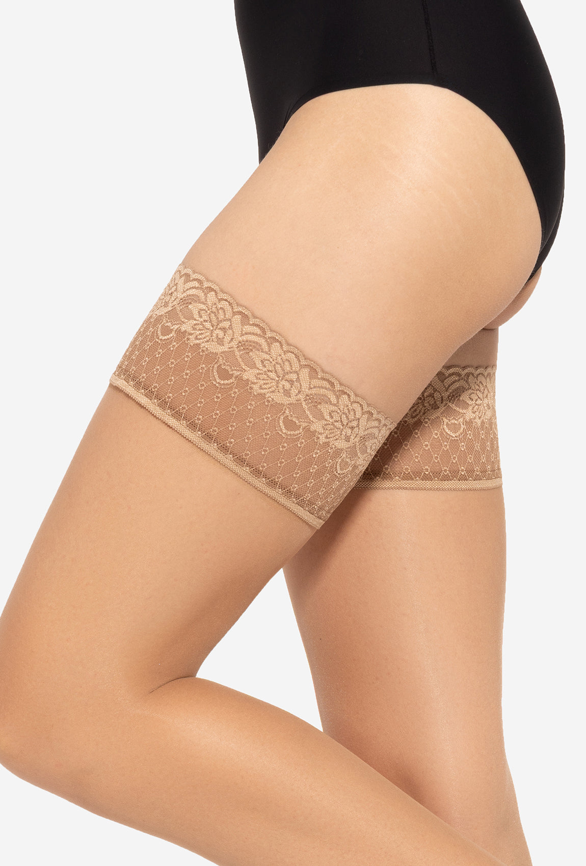 Pończochy samonośne Fortissima 20den - Gatta