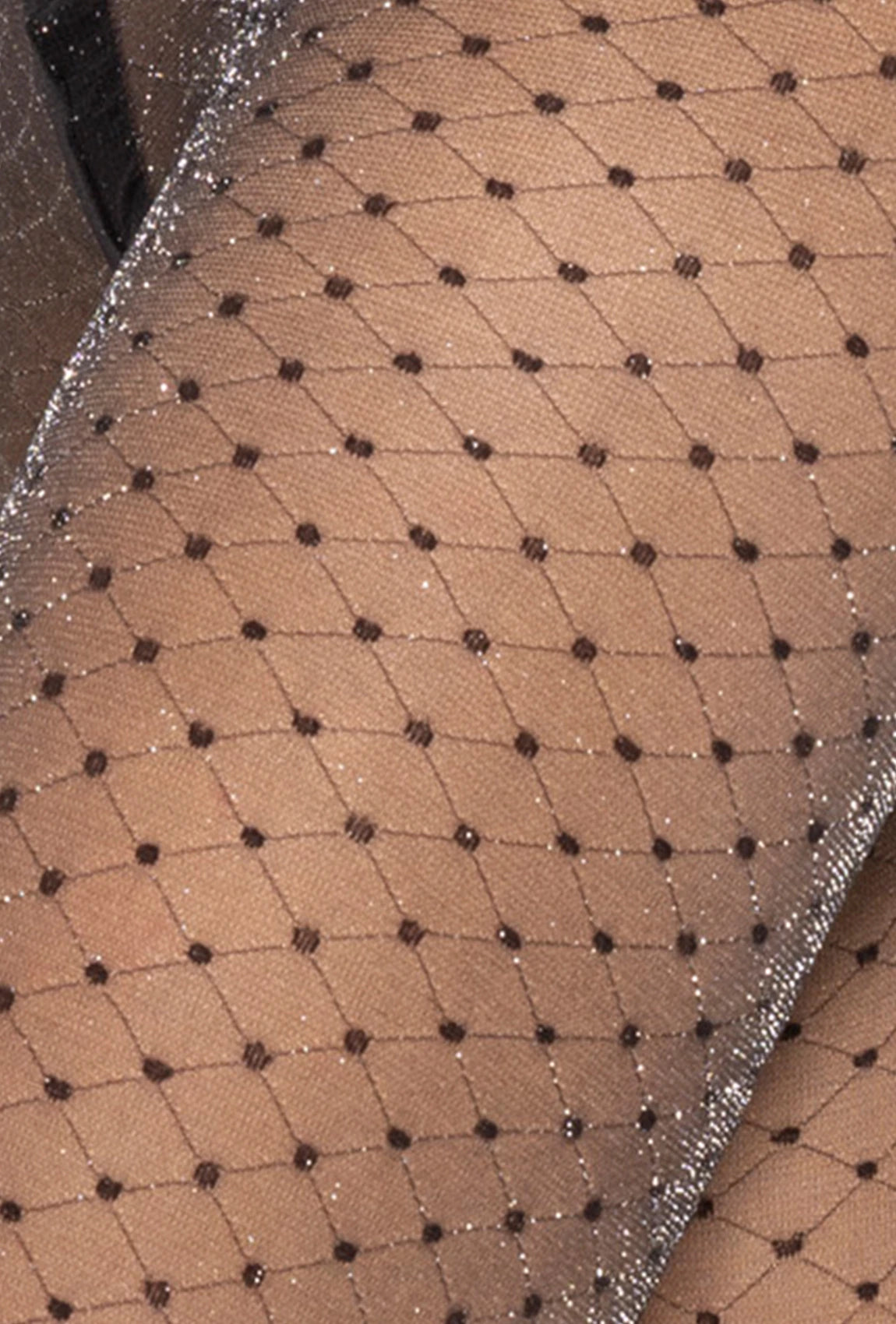 Sylwestrowe rajstopy Silver party 16 - Gatta