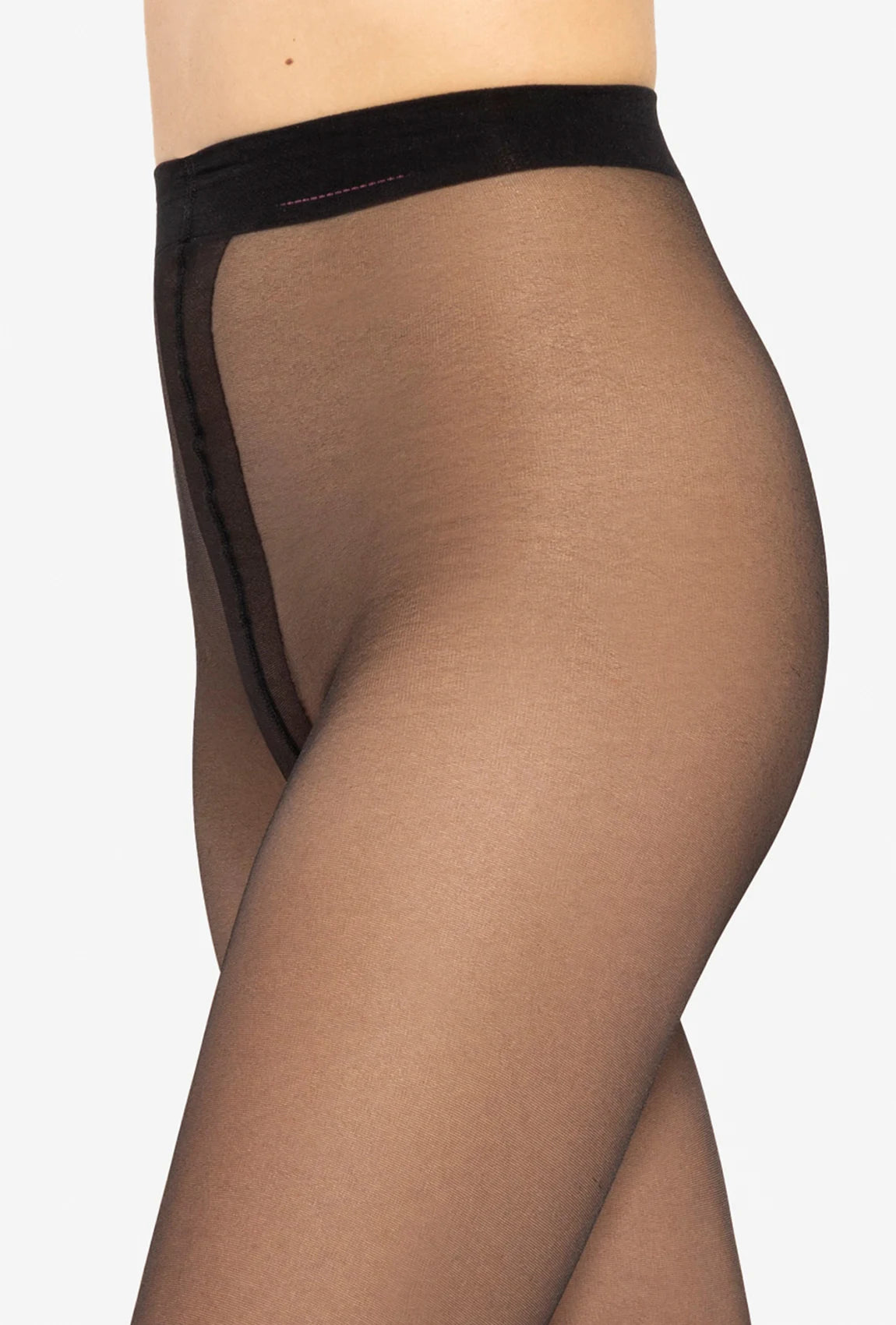 Czarne rajstopy Silver party 19 - Gatta