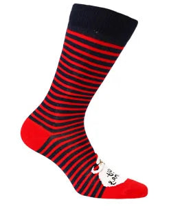 Skarpetki świąteczne damskie w paski wz. 890 - Gatta