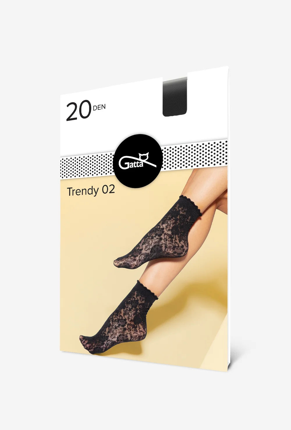 Skarpetki z kwiatowym wzorem Fleur - Gatta