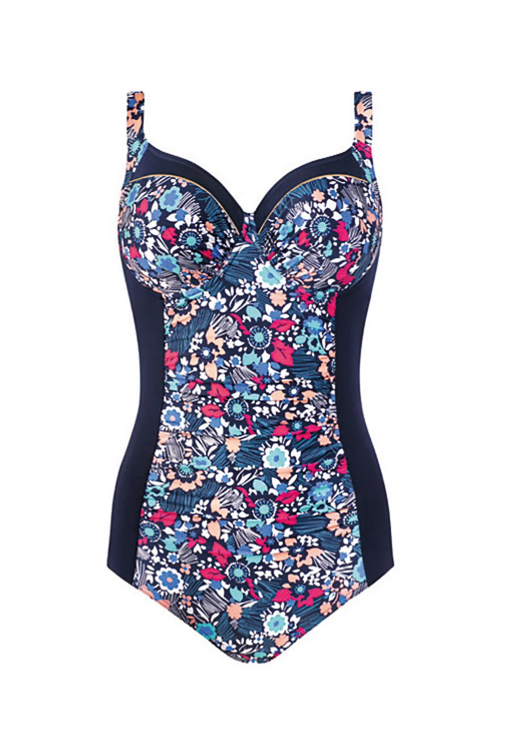 Strój kąpielowy jednoczęściowy w kwiaty (S1062D20) - Gatta