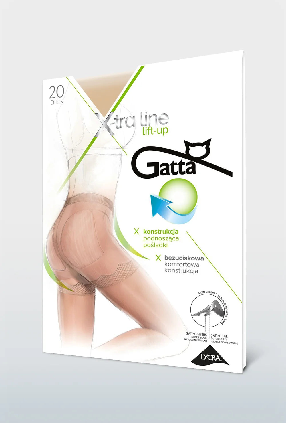 Rajstopy modelujące Lift-up 20 den - Gatta