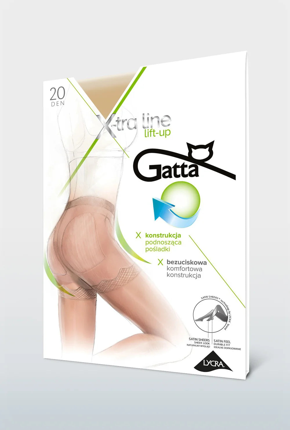 Rajstopy modelujące Lift-up 20 den - Gatta