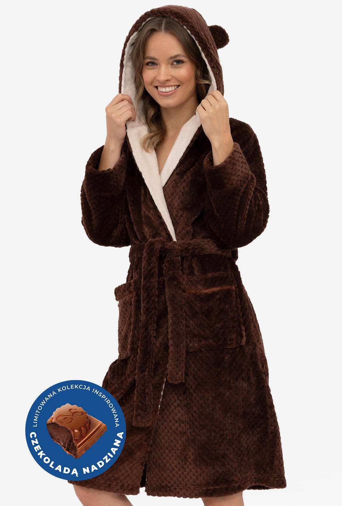 Czekoladowy szlafrok Gatta x Wedel - Gatta