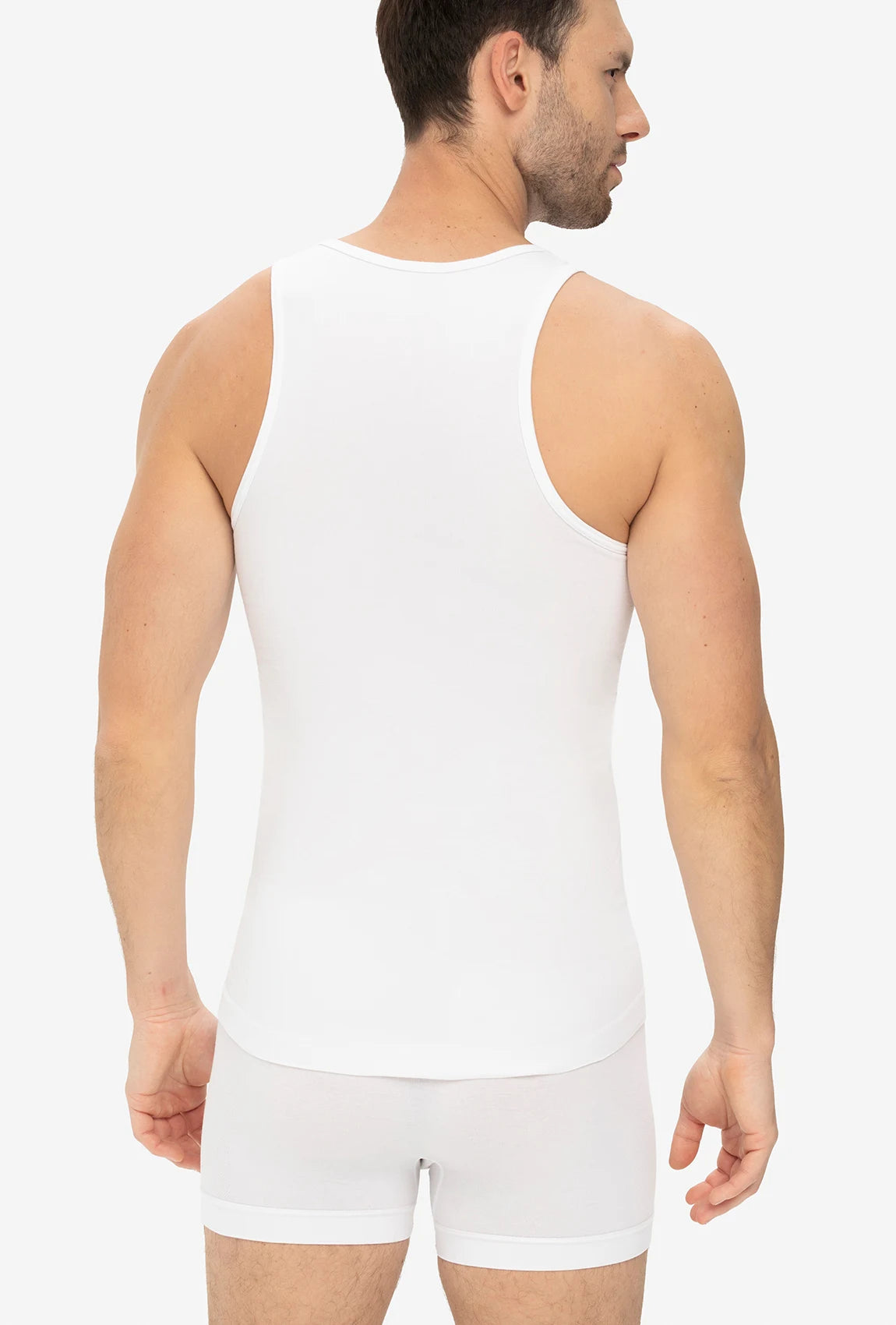 Bawełniana koszulka męska na ramiączkach Seamless Tank - Gatta