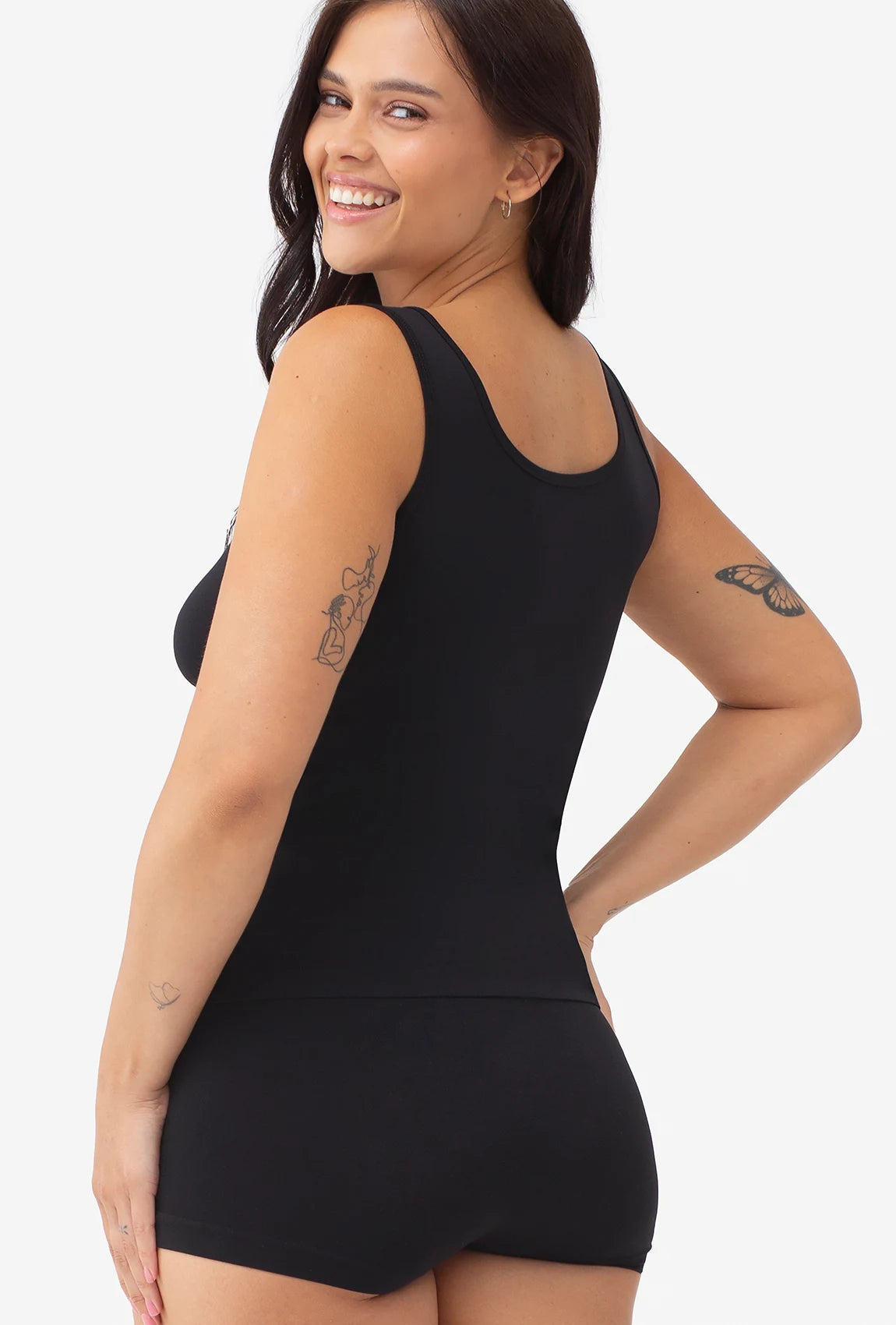 Bluzka bezszwowa z szerokimi ramiączkami Tank Top - Gatta