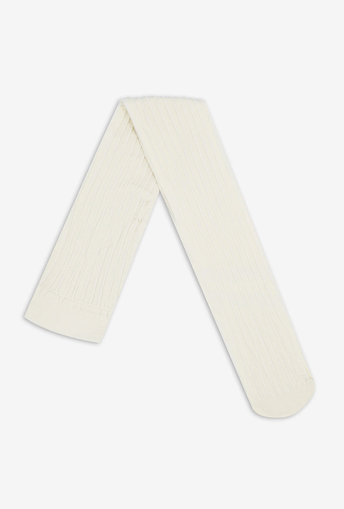 Kremowe rajstopy dziecięce w prążek Tiffany 02 - Gatta