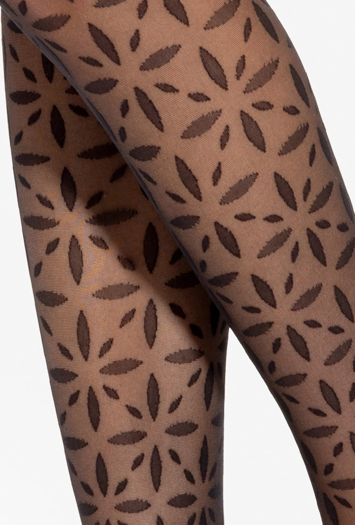 Rajstopy z geometrycznym wzorem Tracy 04 - Gatta