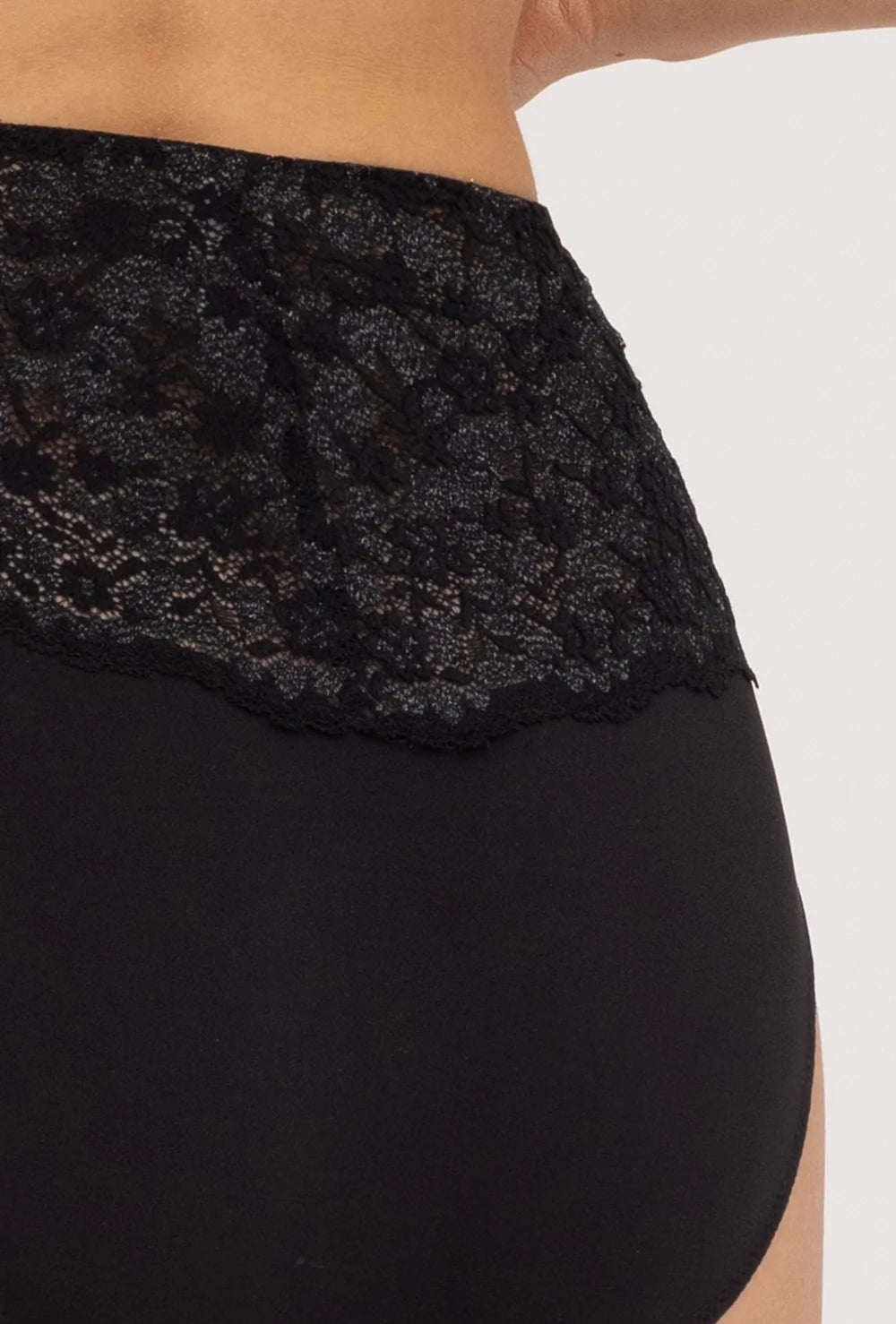 Koronkowe majtki z wysokim stanem Olivia - Gatta