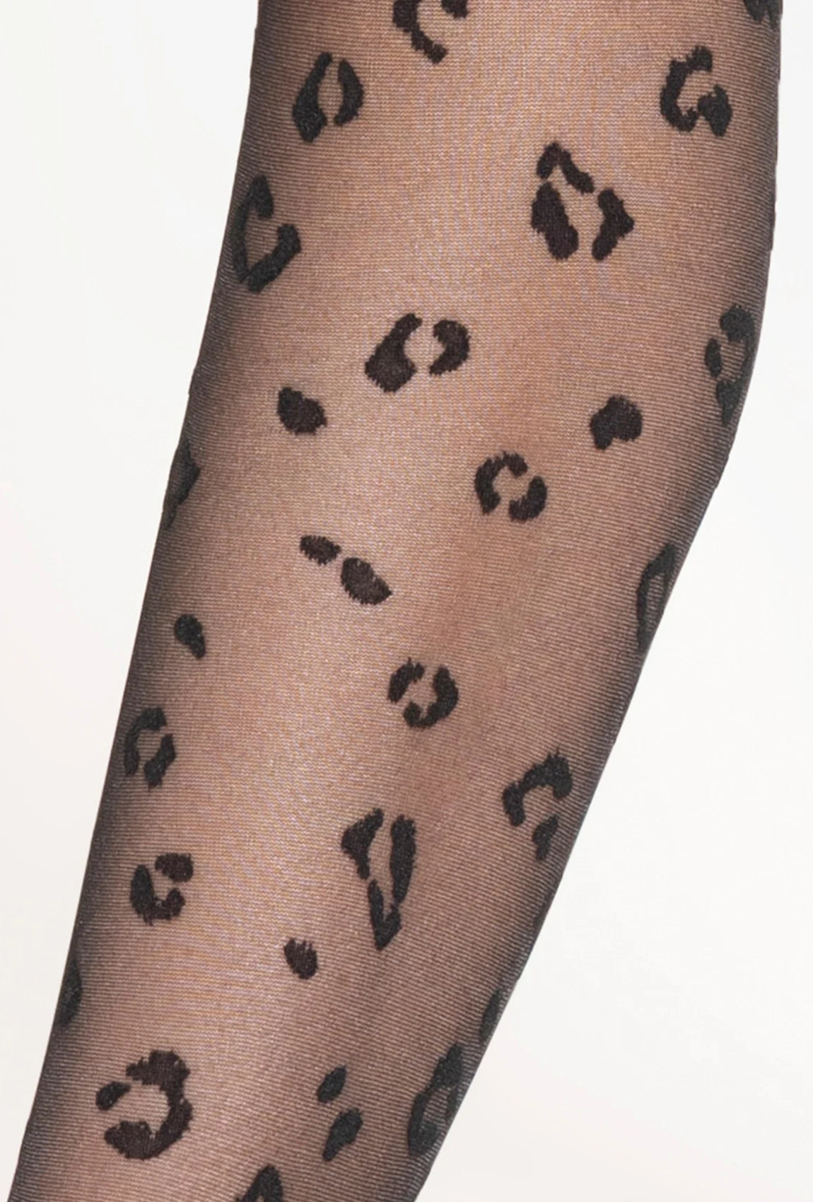 Czarne rajstopy w cętki Wild Cat 05 - Gatta