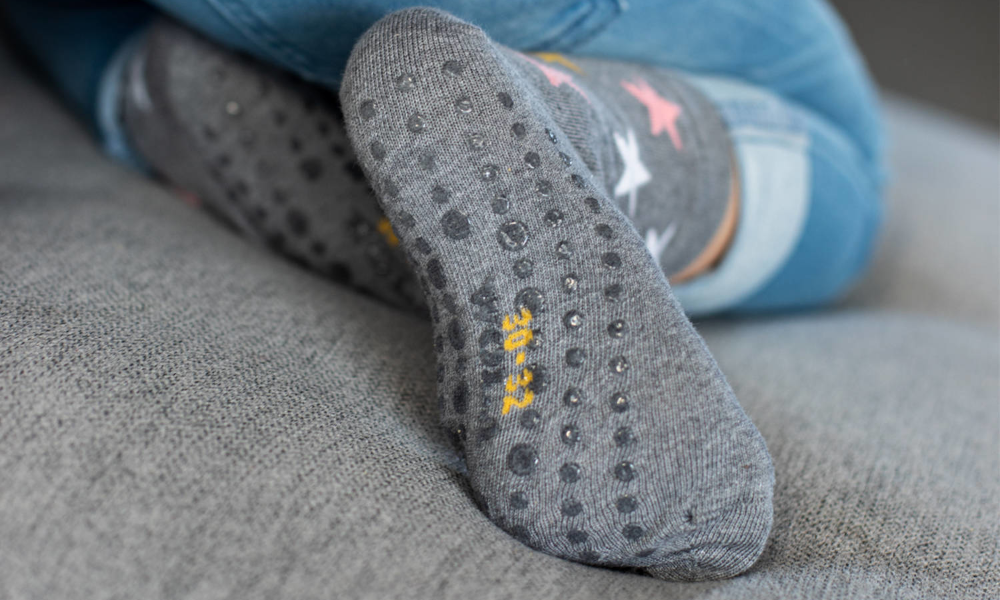 Dziecięce skarpetki antypoślizgowe