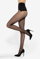 Rajstopy ze ściągaczem seamlesowym Talia Comfort 30 den