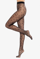 Rajstopy ze zwierzęcym wzorem Tracy wz. 01