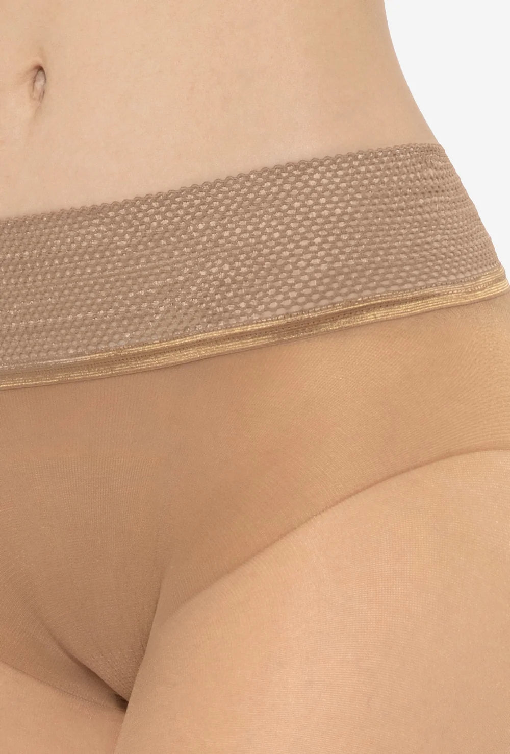 Rajstopy damskie z bezszwową częścią majteczkową Discrete 15 den - Gatta