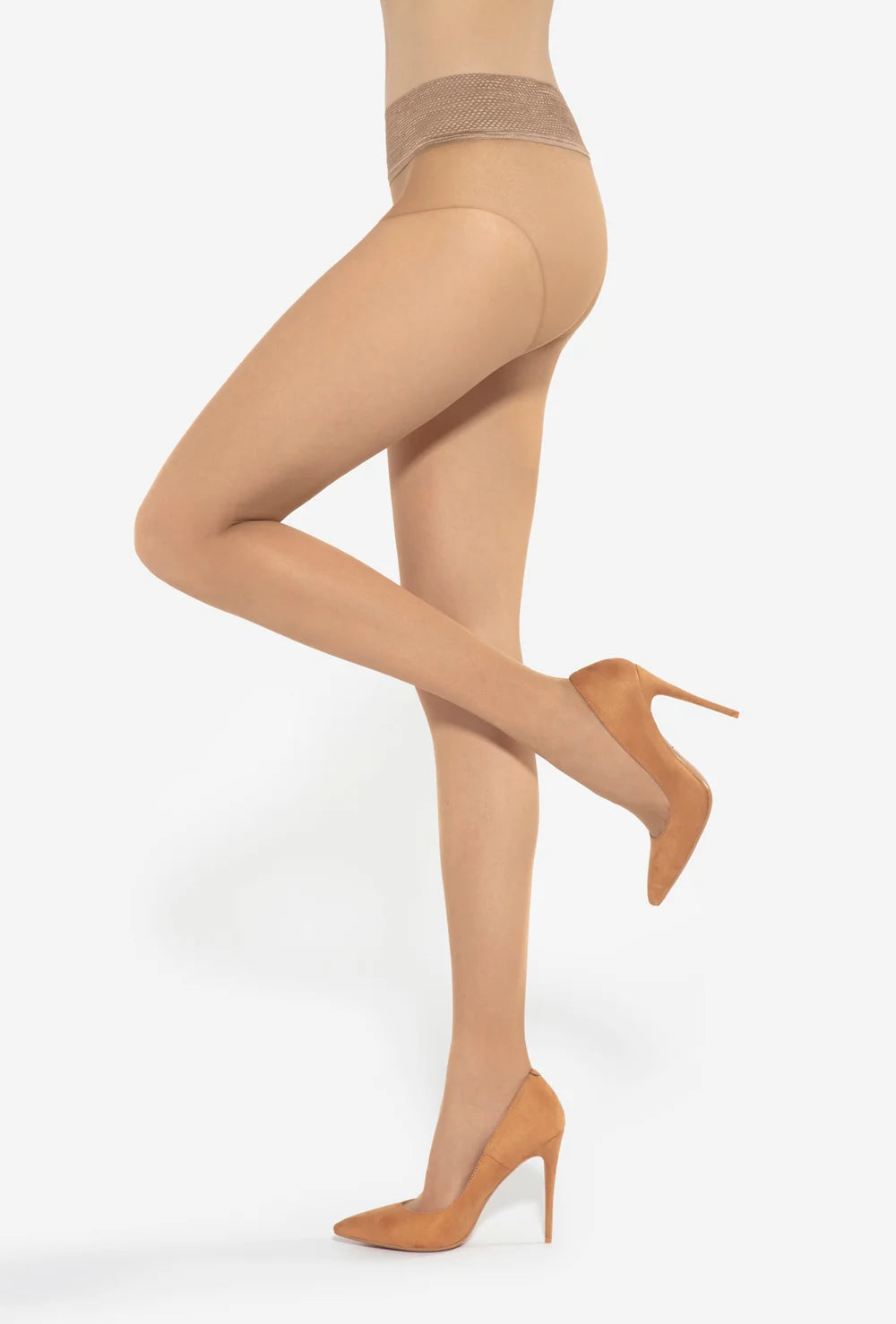 Rajstopy damskie z bezszwową częścią majteczkową Discrete 15 den - Gatta