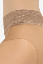 Rajstopy damskie z bezszwową częścią majteczkową Discrete 15 den