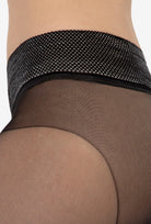 Rajstopy damskie z bezszwową częścią majteczkową Discrete 15 den