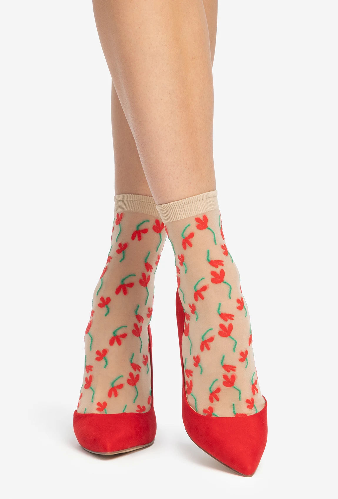 Skarpetki rajstopowe Spring Vibes wz. 01 - Gatta