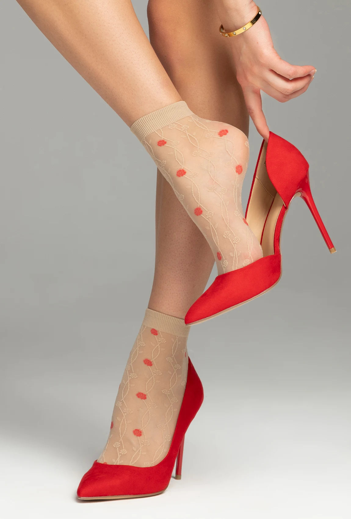 Skarpetki rajstopowe Spring Vibes wz. 09 - Gatta