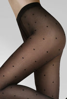 Rajstopy damskie w kropki Funny wz. 05