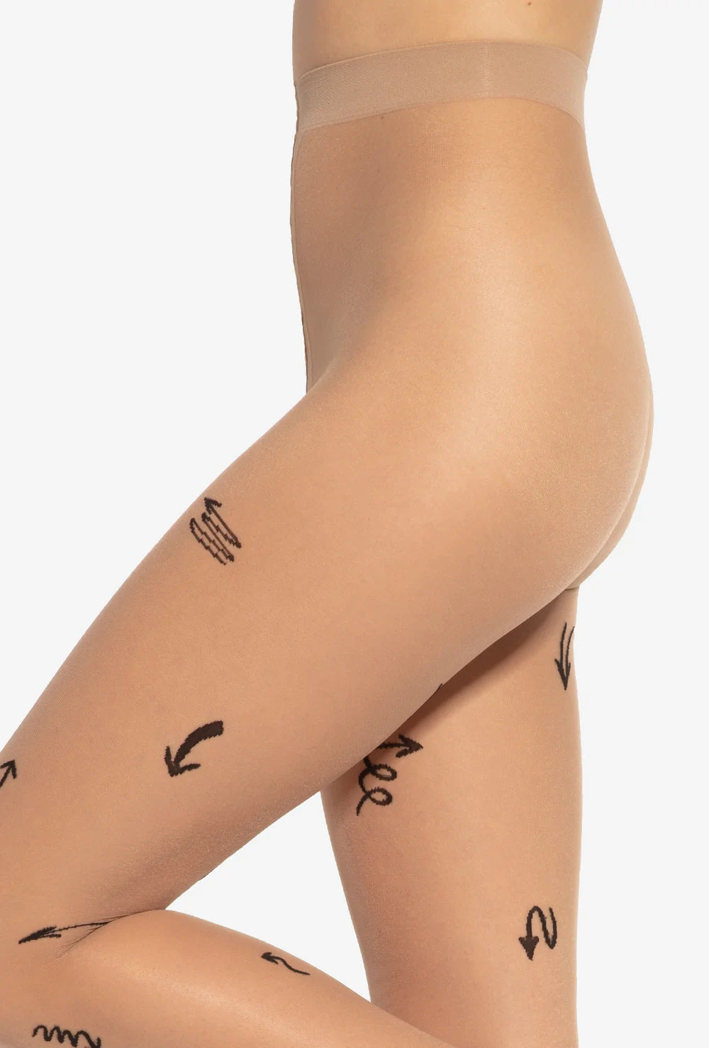 Wzorowane rajstopy Arrow wz. 01 - Gatta