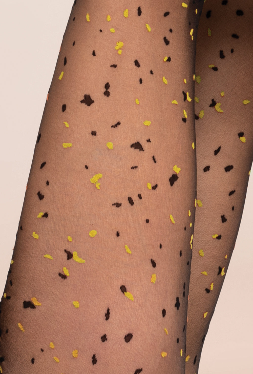 Rajstopy z wzorem imitującym konfetti Arti wz.01 - Gatta