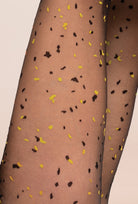 Rajstopy z wzorem imitującym konfetti Arti wz.01