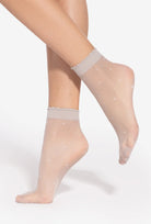 Skarpetki wzorzyste w kropki Stylove wz. 02