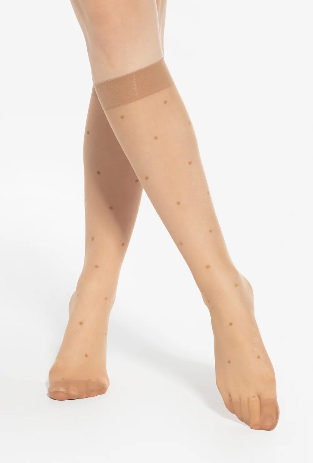 Podkolanówki w kropki Stylove wz. 02 - Gatta