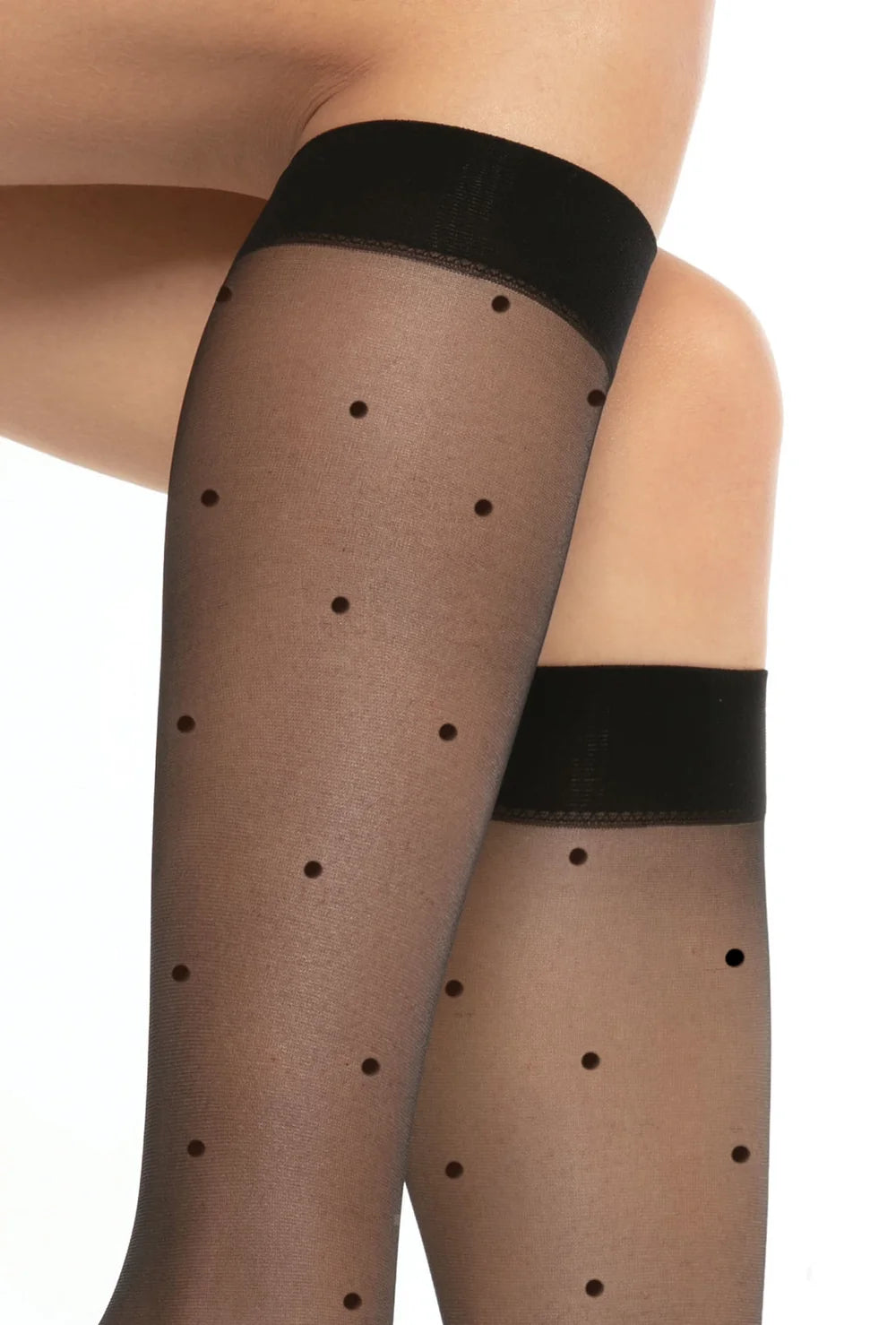 Podkolanówki w kropki Stylove wz. 02 - Gatta