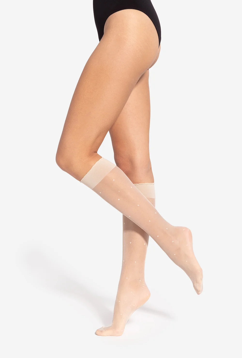 Podkolanówki w kropki Stylove wz. 02 - Gatta