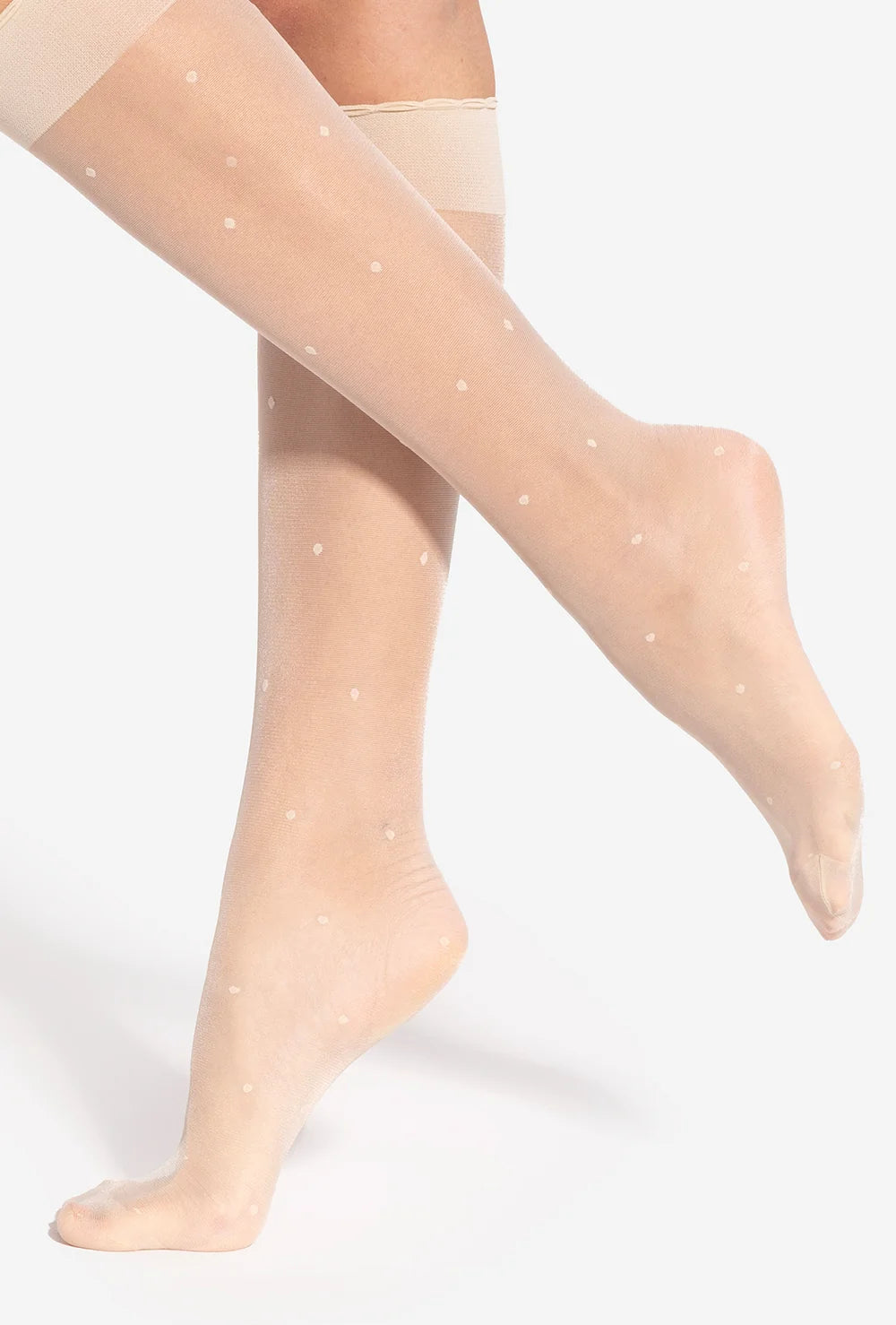 Podkolanówki w kropki Stylove wz. 02 - Gatta