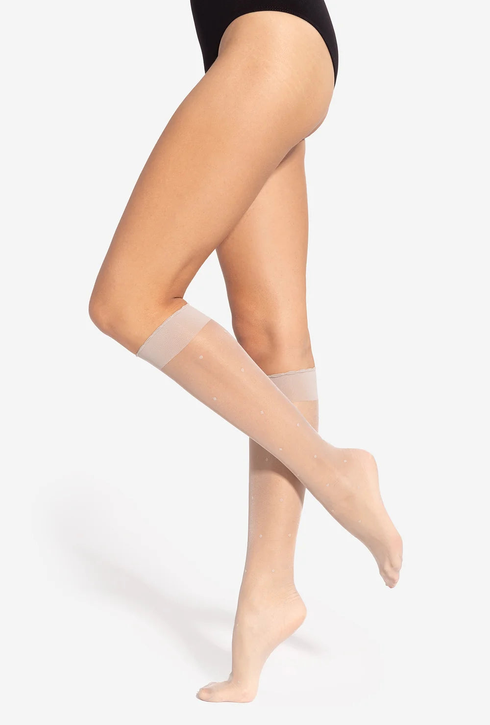 Podkolanówki w kropki Stylove wz. 02 - Gatta