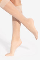 Podkolanówki w kropki Stylove wz. 02