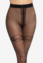 Rajstopy w kropki Sweety wz. 19