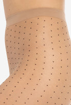 Rajstopy damskie w drobne kropeczki Dotsy wz. 01