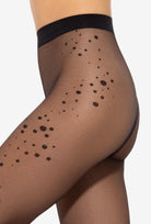 Cienkie rajstopy w kropki Dotsy wz. 17