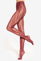 Ażurowe rajstopy Yasmine wz. 06