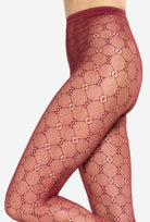 Rajstopy ażurowe Yasmine wz. 07