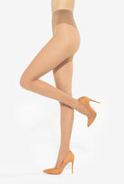 Rajstopy damskie z koronkową częścią majteczkową Monica 20 den