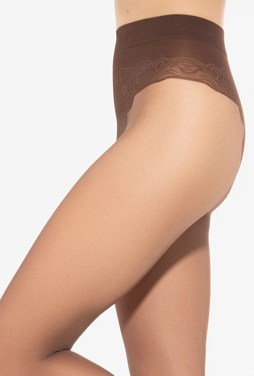 Rajstopy damskie z koronkową częścią majteczkową Monica 20 den - Gatta