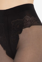 Rajstopy damskie z koronkową częścią majteczkową Monica 20 den