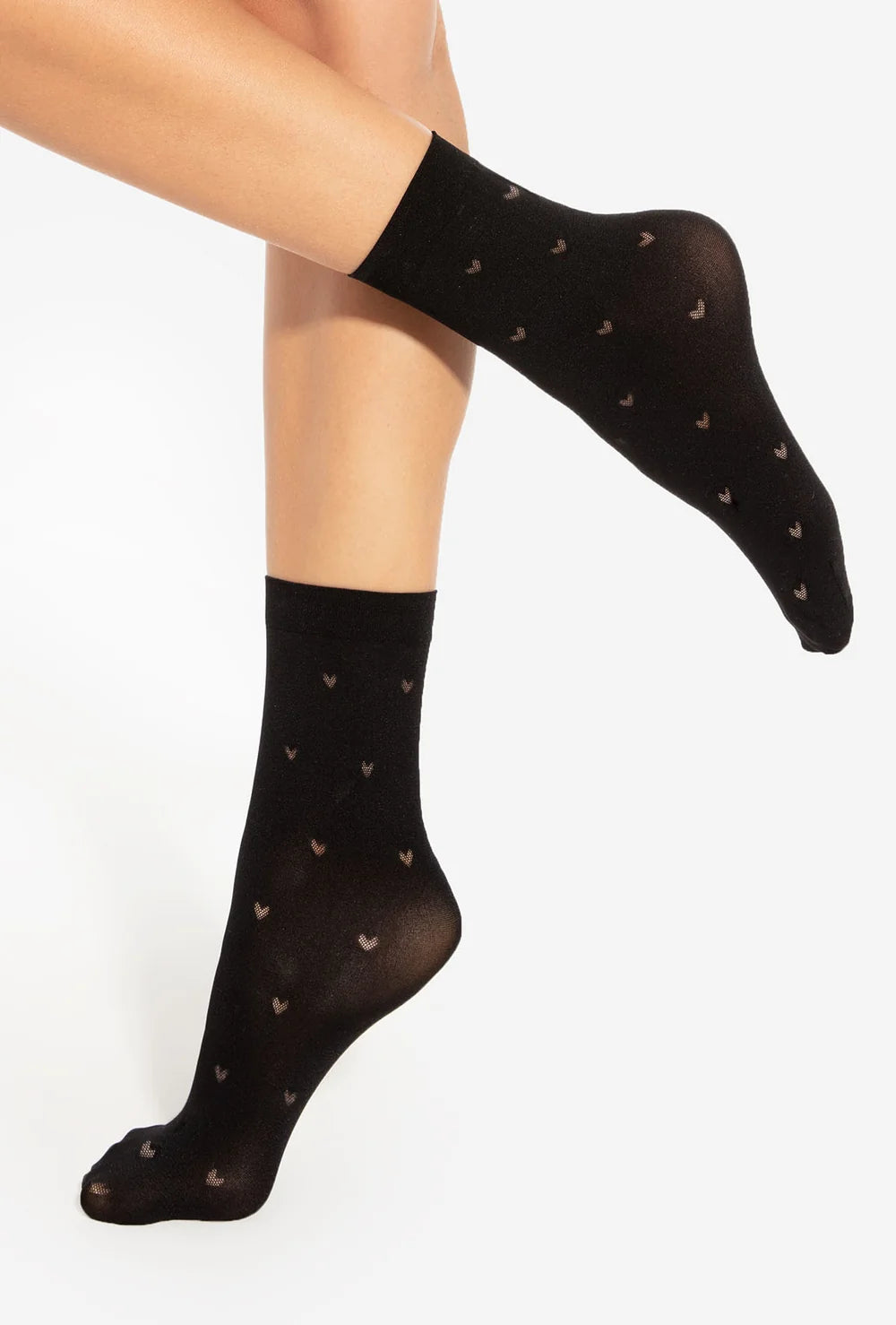 Skarpetki w serduszka Stylove wz. 02 - Gatta