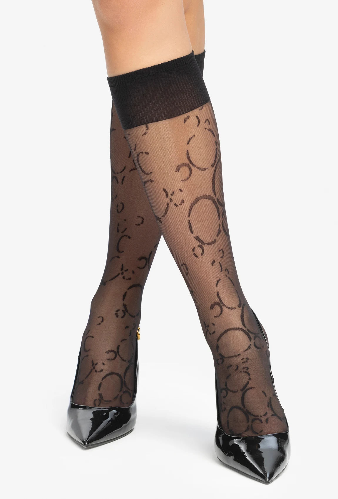 Podkolanówki wzorowane Trendyline wz. 16 - Gatta