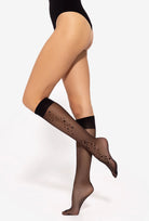 Podkolanówki damskie w kropki wz. 13