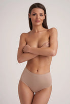 Majtki z wysokim stanem bikini Thalia Q-Eko