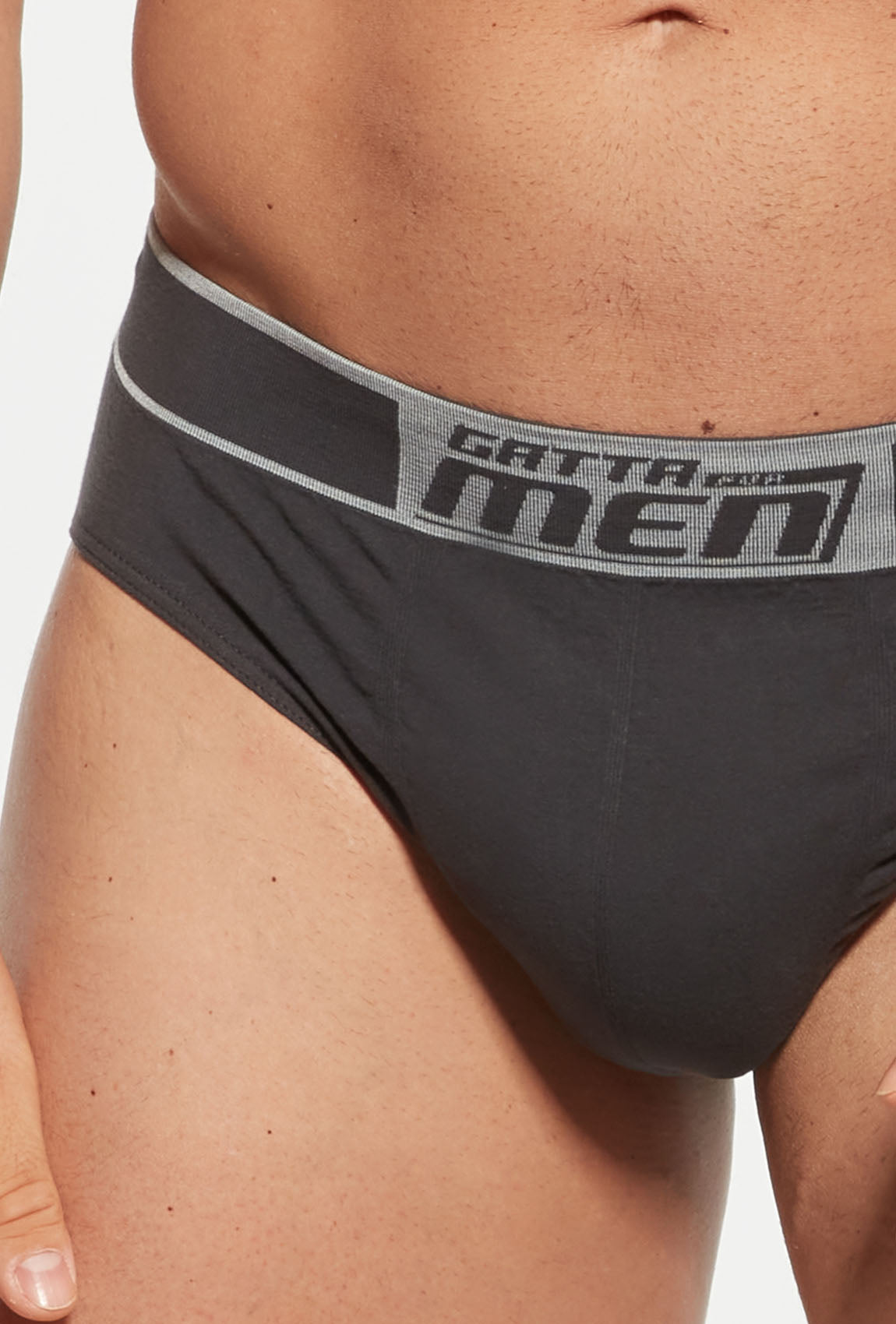 Bawełniane majtki męskie Slip Cotton - Gatta