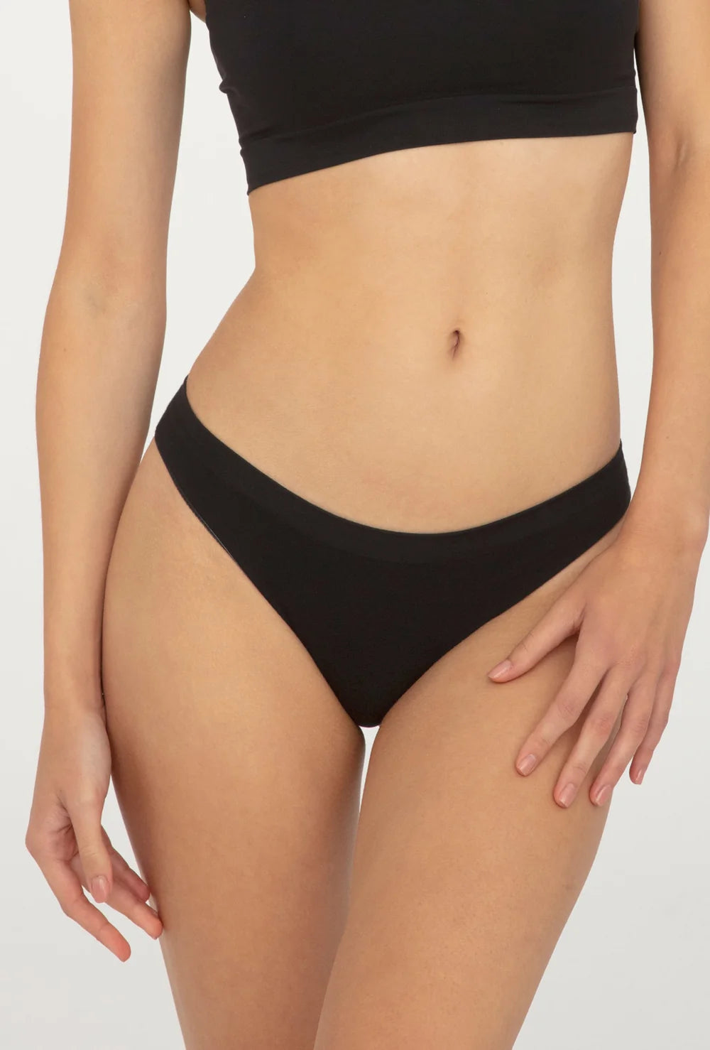 Majtki bawełniane bezszwowe Mini Bikini Cotton - Gatta