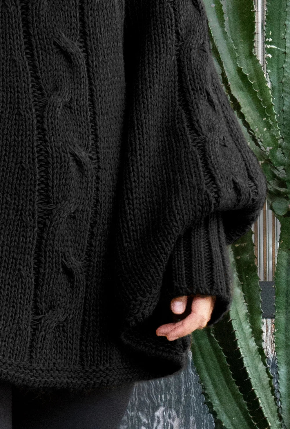 Sweter ponczo Sevilla - Gatta